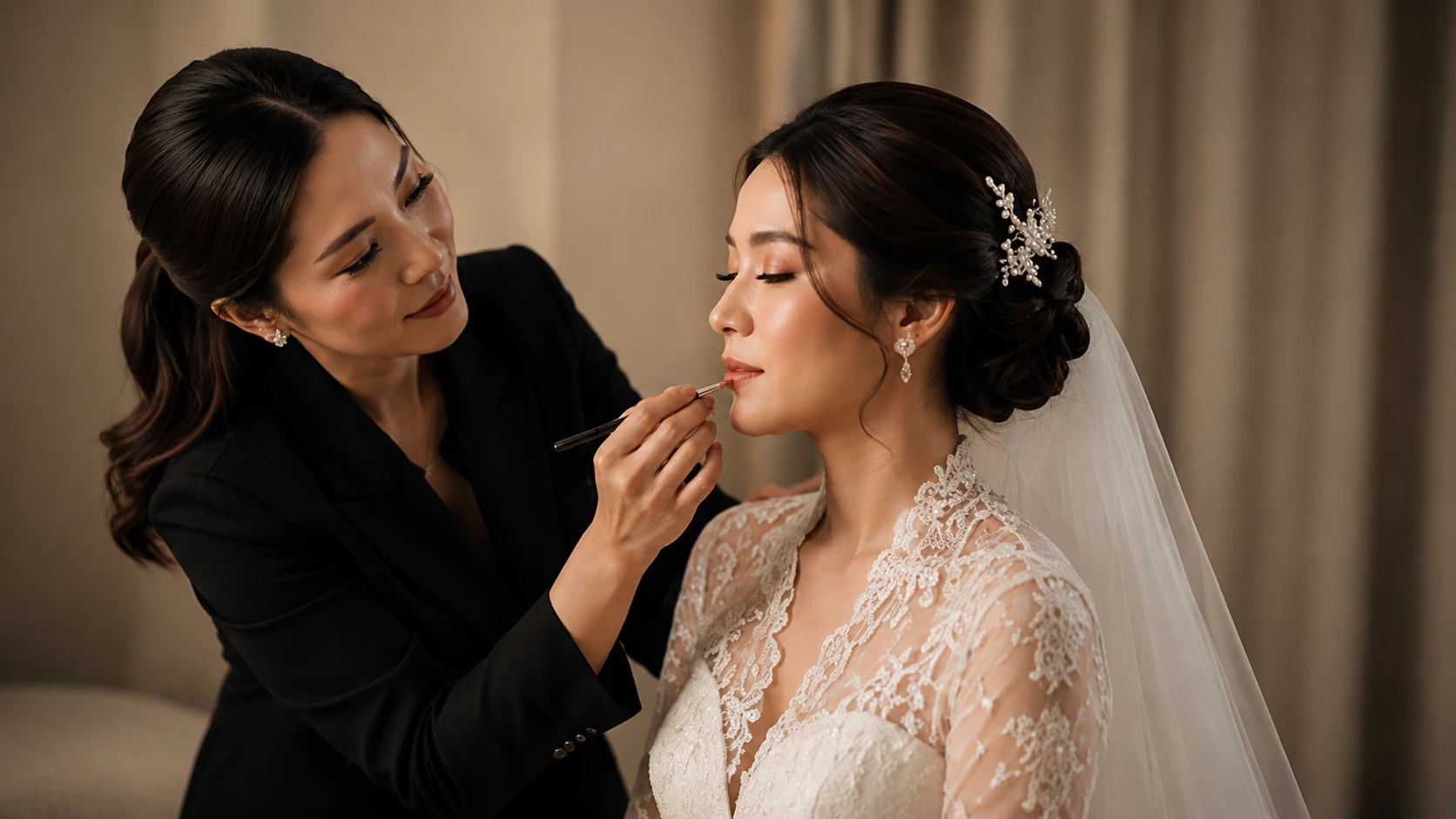 Make up pengantin perempuan